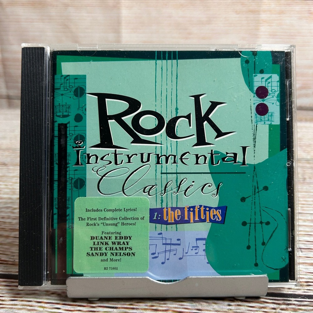 Rock Instrumental Classics Vol 1 The Fifties CD Rhino Records R2 71601 1994